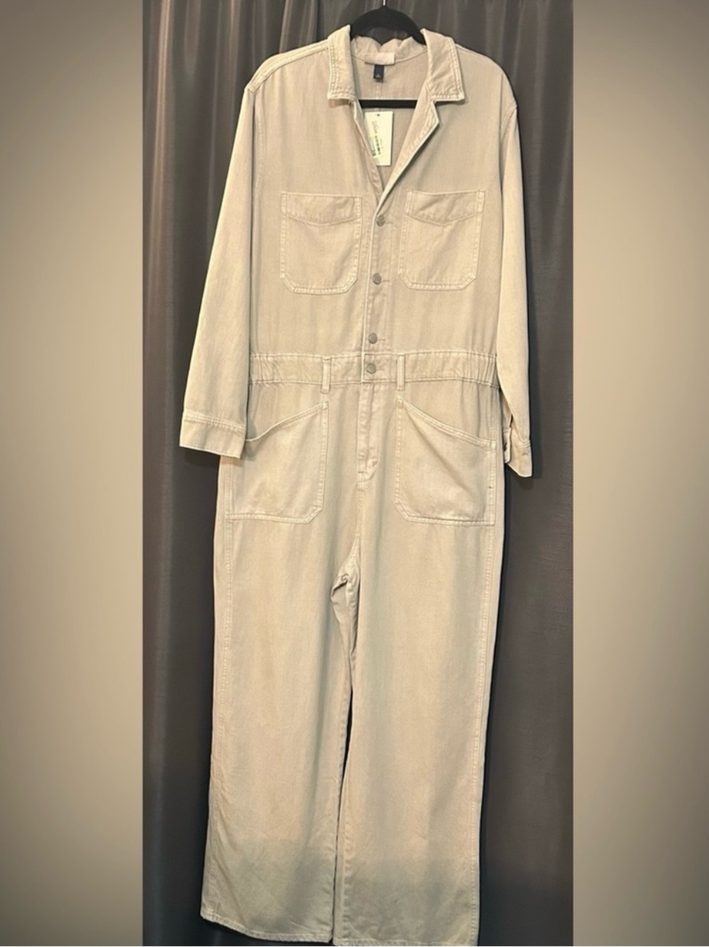 Universal Thread Cream Utility Jumpsuit